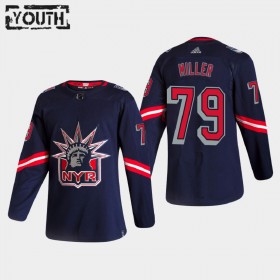 New York Rangers K Andre Miller 79 2020-21 Reverse Retro Authentic Shirt - Kinderen